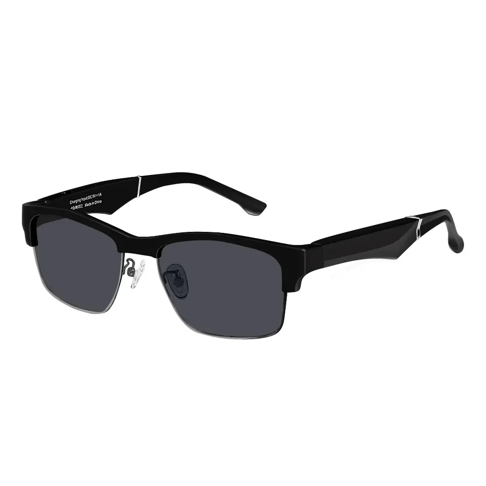 Fashion Sunglasses Newest 2021 Anti Blue Light Blocking bluetooth photochromic glass Smart Sunglasses with bluetooth