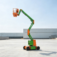 Nouvelle Plateforme de Travail Aérien Articulée Électrique Autopropulsée Jiubang Shandong 12M avec Flèche Hydraulique et Garde au Sol de 0,3m