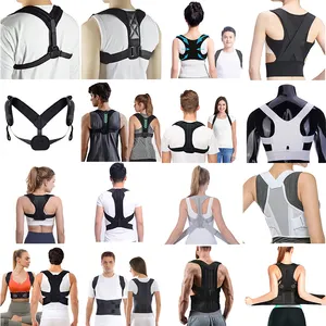 Hot Selling Adult Kids Breathable Adjustable Neoprene Clavicle Corrective Chest Shoulder Brace Upper Back Posture Corrector