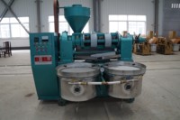 Presse à huile à froid et à chaud à haut rendement YZYX120WZ pour graines de sésame, d'arachide et de tournesol - Semi-automatique, capacité de 270 kg/h