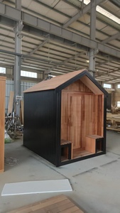 Riscaldamento <span class=keywords><strong>a</strong></span> <span class=keywords><strong>legna</strong></span> in cedro rosso canadese della nuova cabina all'aperto pura del produttore professionale. <span class=keywords><strong>Sauna</strong></span> all'ingrosso della fabbrica - Product Image 2