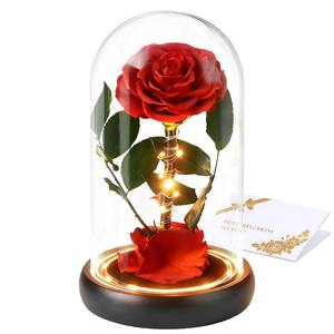 Rosa Essiccata in Acrilico, Il Piccolo <span class=keywords><strong>Principe</strong></span>, Regalo Qixi, Fiore Conservato, Regalo di San Valentino, Fiore Conservato di Alta Qualità - Product Image 1