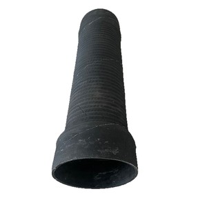 ท่อยางลูกฟูกสีดำแบบกำหนดเอง EPDM ตัวกรองอากาศขนาดใหญ่เชื่อมต่อท่อไอดีอากาศสำหรับการเชื่อมรถขุด - Product Image 1