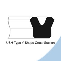 Fabricant de joints PU Bague d'étanchéité dynamique et statique Joint hydraulique de piston NBR FKM Joint d'étanchéité en U