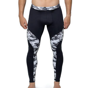 Leggings de Compresión OEM 2026, Cintura Elástica, Antibacterianos, Transpirables, de Secado Rápido, para Deportes, Yoga, Fitness, Running, para Hombre - Product Image 1