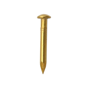 Chengyu Copper <b>Nails</b> Round Head <b>Brass</b> Long Antique Style Furniture Hardware New Chinese Design Durable - Product Image 2