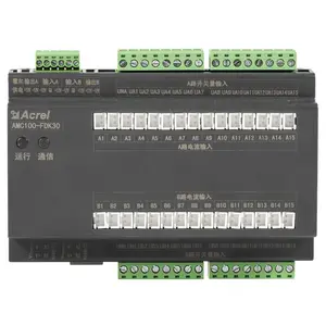Acrel AMC100-FAK30 AC 30 outlet circuits A+B dual pluggable terminal blocks full electrical parameter meter RS485 Modbus-rtu