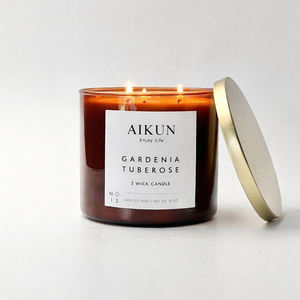 Vela Aromática de Cera de Soya Natural AIKUN Personalizada para el Hogar, Dormitorio, Baño, Sala de Estar, Oficina, Spa, Yoga, Meditación - Product Image 2