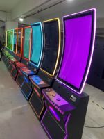 Offre Spéciale 2026 – Bornes d'Arcade Métalliques pour Jeux de Skill avec Écran Tactile Incurvé 43 Pouces et Carte HET – Machine Verticale