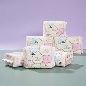 Serviettes hygiéniques ultra-fines en coton absorbant à base de pâte de bois, douces et absorbantes - Product Image 6