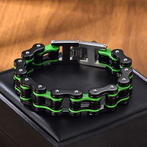 <span class=keywords><strong>Chaîne</strong></span> <span class=keywords><strong>de</strong></span> <span class=keywords><strong>vélo</strong></span> personnalisée <span class=keywords><strong>Bracelet</strong></span> en acier inoxydable pour <span class=keywords><strong>homme</strong></span> Bijoux Punk Cool Rocker <span class=keywords><strong>Bracelet</strong></span> pour <span class=keywords><strong>homme</strong></span> - Product Image 5