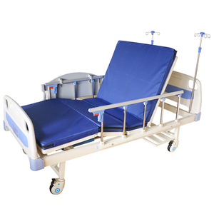Manual Hospital <b>Bed</b> <b>Full</b> <b>Set</b> Stainless Steel For Hospitals And Nursing Homes - Product Image 1