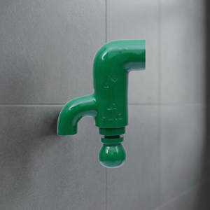 Robinet d'extérieur thermostatique en fonte, style ferme, haute pression, poli, à jet, avec poignée unique, anti-gaspillage - Product Image 2