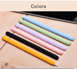 Usine pour <span class=keywords><strong>Apple</strong></span> <span class=keywords><strong>Pencil</strong></span> <span class=keywords><strong>2</strong></span> 1er <span class=keywords><strong>2</strong></span>ème étui à crayons tablette tactile stylet stylo housse de protection Portable étui en Silicone souple - Product Image 6