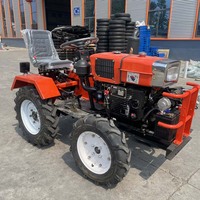 Tracteur à roues de haute qualité 18/22 CV, tracteur de jardin à quatre roues motrices, tracteur hydraulique de petite taille, tracteur de rizière, mini-tracteur pour la récolte