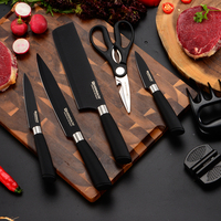 Keukenmessenset 8 Stuks Roestvrijstalen Keuken Groente Fruitmessen Keuken Chef Messen Set Met Geschenkdoos