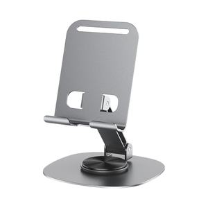 <span class=keywords><strong>W1</strong></span> Soporte ajustable para tableta de aleación de aluminio de 360 grados Soporte giratorio para teléfono móvil Montaje interior para varios tamaños de móvil - Product Image 3