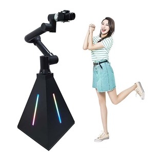 Điều khiển chuyển động máy bán hàng tự động hai cánh tay robot cà phê hoạt động thông minh video gian hàng máy ảnh cánh tay robot - Product Image 4