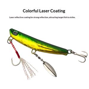 Señuelo de <span class=keywords><strong>Pesca</strong></span> Jinqiao, Placa de Hierro, Bloque de Plomo, 10-60g, Lanzamiento a Larga Distancia, Cebo Artificial Brillante, Anzuelos para Agua Dulce y Salada - Product Image 5