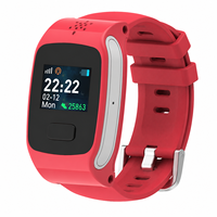GPS Location SOS Tracker Band L21 con seguimiento histórico, alarma de batería baja para trabajadores de saneamiento Reloj inteligente