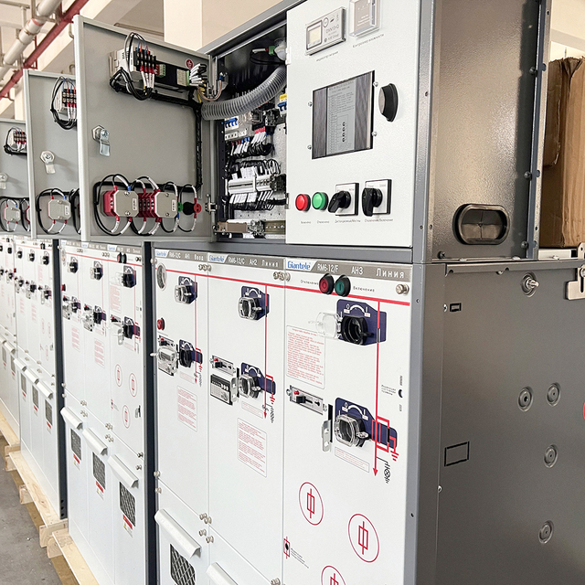 IEC Standard Fixed Ring Network Switchgear 12kv11kv RM6 24kv Gas Insulated Switchgear Sf6 Rmu Ring Main Unit