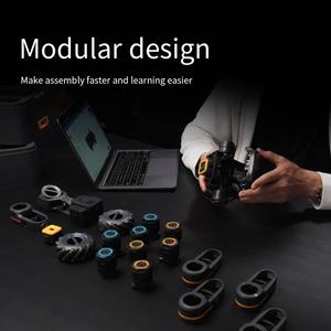 หุ่นยนต์สุนัขเพื่อนคู่ใจ AI อัจฉริยะแบบตั้งโปรแกรมได้ HUAYAO เครื่องสำรวจดวงดาวเพื่อการศึกษา สำหรับเด็กทุกเพศ อายุ 8 ปีขึ้นไป ผลิตจากพลาสติก - Product Image 6