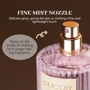 GUCOR 003 50ml Pink Chance Eau De Parfum Toilette, Perfume Dulce para Mujer, Ideal para Citas - Product Image 5