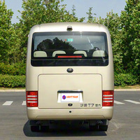 Bus électrique de luxe Yu-tong T7, 19 places, recharge rapide, pour le tourisme et les longs trajets