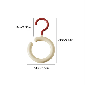 Organizador de Accesorios para Armario, Gancho Circular Resistente para Colgar Sombreros, Antideslizante, para Guardar Sombreros, Bufandas, Toallas y Corbatas - Product Image 2