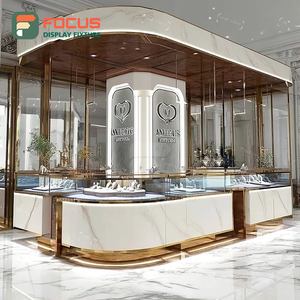 Vitrina de Joyería Personalizada para Centro Comercial, Panel de Vidrio Templado, Vitrina para Tienda de Joyería - Product Image 3