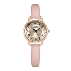 Vintage Design Small Dial Light Luxury Artistic Leather Strap Waterproof Quartz Women's <b>Watch</b> - Product Image 6