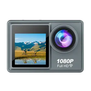 2024 Caméra d'Action 5K 120Fps Noir pas cher Caméra d'Action Caméra de Vlogging Portable