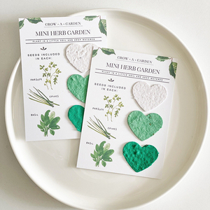 Factory Custom Printed logo Eco-friendly <strong>Plantable</strong> Seed <strong>Paper</strong> Biodegradable Seed <strong>Paper</strong> Thank You Birthday Card - Product Image 5