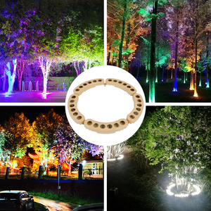 Albero a <span class=keywords><strong>LED</strong></span> che abbraccia luce esterna IP65 luce impermeabile luce luce luce luce albero circolare albero da giardino - Product Image 6