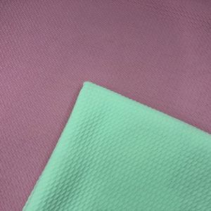 Tela Jacquard de poliéster, tejido sólido de 4 vías, Spandex, 33 colores disponibles, venta al por mayor - Product Image 5