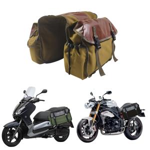 大型容量アップグレード耐久性のある自転車用自転車リアラックパニエトランクサドルバッグサイクリング用トラベルバッグ - Product Image 1