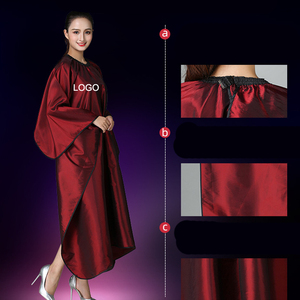 Capa <span class=keywords><strong>de</strong></span> Salón <span class=keywords><strong>de</strong></span> Alta Gama con Logotipo Personalizado, <span class=keywords><strong>Capas</strong></span> Elásticas Resistentes al Agua, Populares y Modernas, Bata <span class=keywords><strong>de</strong></span> Peluquería para Clientes - Product Image 2