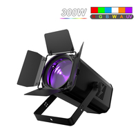 SHEHDS 300W RGBLAC 6 en 1 COB Par LED con Zoom Motorizado y Control por APP, Luz Fresnel Wash para Escenarios, Bodas y Teatro