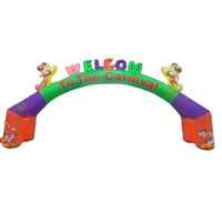 Arches gonflables publicitaires de qualité commerciale pour événements extérieurs, fêtes, carnavals, en tissu Oxford 210D/420D/610D, certifiées CE, gonflables
