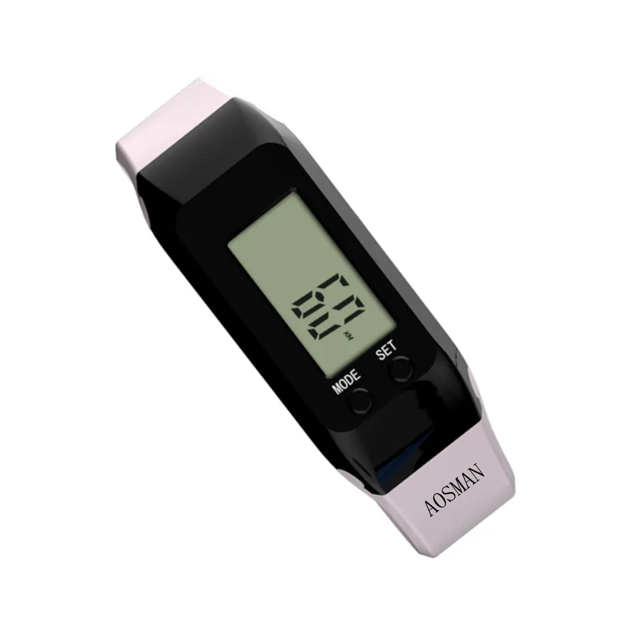 Customized Step Counter Bracelet Cheap Walking Tracker Wristband Calorie Sports Watch Pedometer
