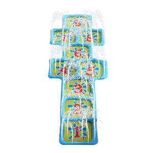 Inflatable Water Spray Mat For Kids Outdoor Lawn Play With Numbers And Sprinklers Summer Fun Toy - Product Image 5