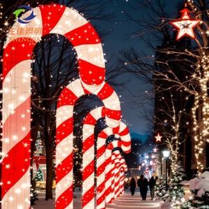 Sıcak Fırsat Toptan Noel Yılbaşı Cadılar Bayramı Dış Mekan IP65 Su Geçirmez Geyik 3D LED Motif Işıkları 24V-220V 1 Yıl Garanti - Product Image 4