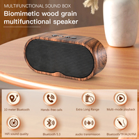Speaker TWS Mini F3 RGB Portabel Desain Tahan Air Komunikasi Aux untuk Penggunaan Luar Ruangan Stok Pabrik Langsung Ide Hadiah Plastik