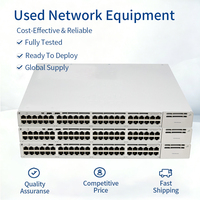 Commutateur Gigabit PoE+ géré évolutif à 48 ports pour les systèmes de sécurité des réseaux de données et l'utilisation professionnelle C9200-48P-E