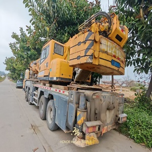 55T Used Mobile Truck <b>Crane</b> Good Working Condition Cheap Price on Sale with <b>Engine</b> Pump Motor - Product Image 4