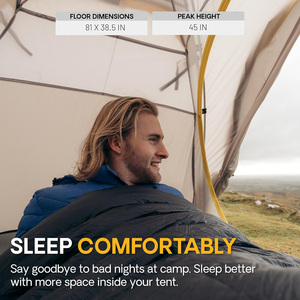 <span class=keywords><strong>Tente</strong></span> de randonnée légère Poteau en aluminium imperméable Double couche Alpinisme Ultraléger Camping Randonnée <span class=keywords><strong>Tente</strong></span> - Product Image 3