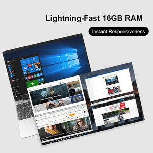 แล็ปท็อปสำหรับเล่นเกมขนาด14นิ้วบาง HD คอมพิวเตอร์โน้ตบุ๊กกราฟิก Intel สำหรับโฮมสคูลธุรกิจ - Product Image 6