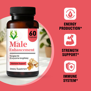 Complément alimentaire pour homme à marque privée, améliore la vitalité, l'endurance, la santé, la puissance masculine, contient des capsules de Tongkat Ali - Product Image 4