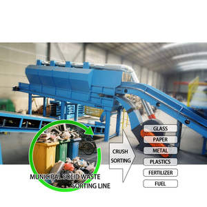 Ligne de déchets MSW en énergie <span class=keywords><strong>Machine</strong></span> de tri des déchets solides urbains Ligne de tri des déchets solides municipaux - Product Image 3