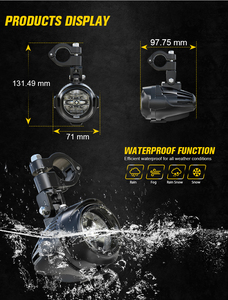 Lampe de Conduite LED pour Moto BMW, R1250GS, R1200GS, F750GS, <span class=keywords><strong>F800GS</strong></span>, F850GS, G310GS, K1600 - Product Image 3